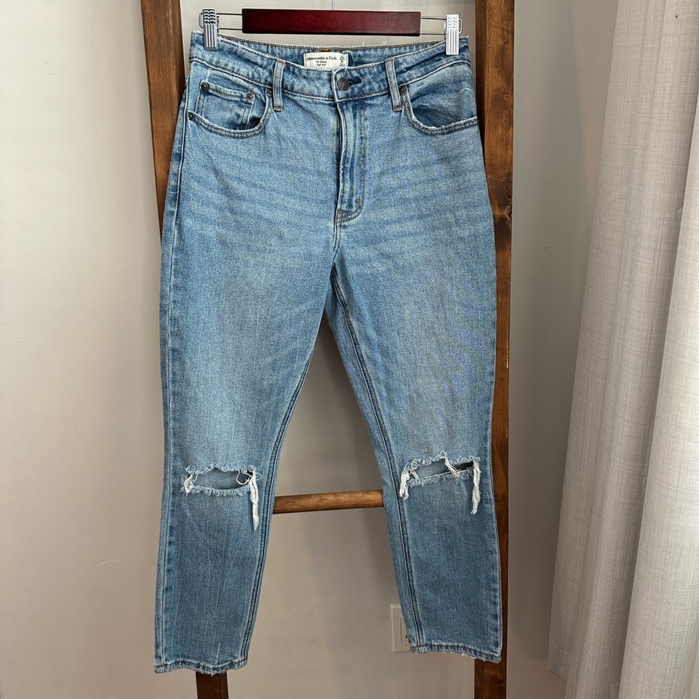 Abercrombie & Fitch Light Blue Skinny Jeans